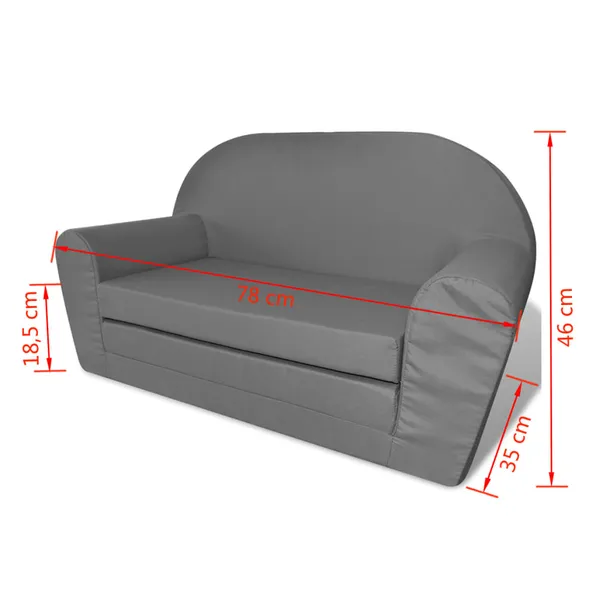 sofa-amerykanka-dziecieca-jasnoszara