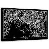 obraz-na-plotnie-oslo-plan-miasta-120x80