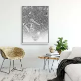 obraz-na-plotnie-paryz-plan-miasta-60x90-stan-nowy