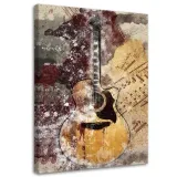 obraz-na-plotnie-gitara-muzyka-retro-40x60