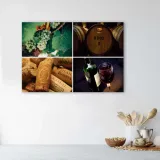 obraz-na-plotnie-wino-winogrona-120x80-stan-nowy