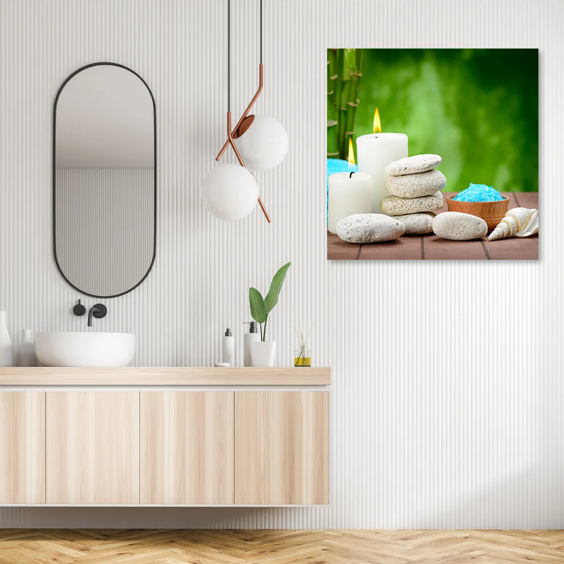 obraz-na-plotnie-zen-bambus-30x30