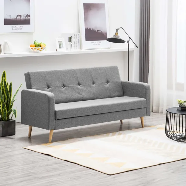 sofa-materialowa-jasnoszara-stan-nowy