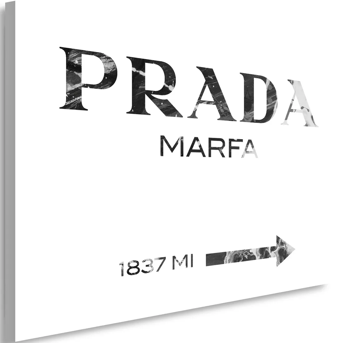 obraz-na-plotnie-prada-marfa-czarno-bialy-40x30-stan-nowy