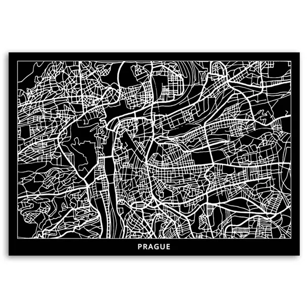 obraz-na-plotnie-praga-plan-miasta-90x60-sposob-wykonania-druk-cyfrowy