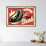 obraz-na-plotnie-szyld-retro-120x80-stan-nowy