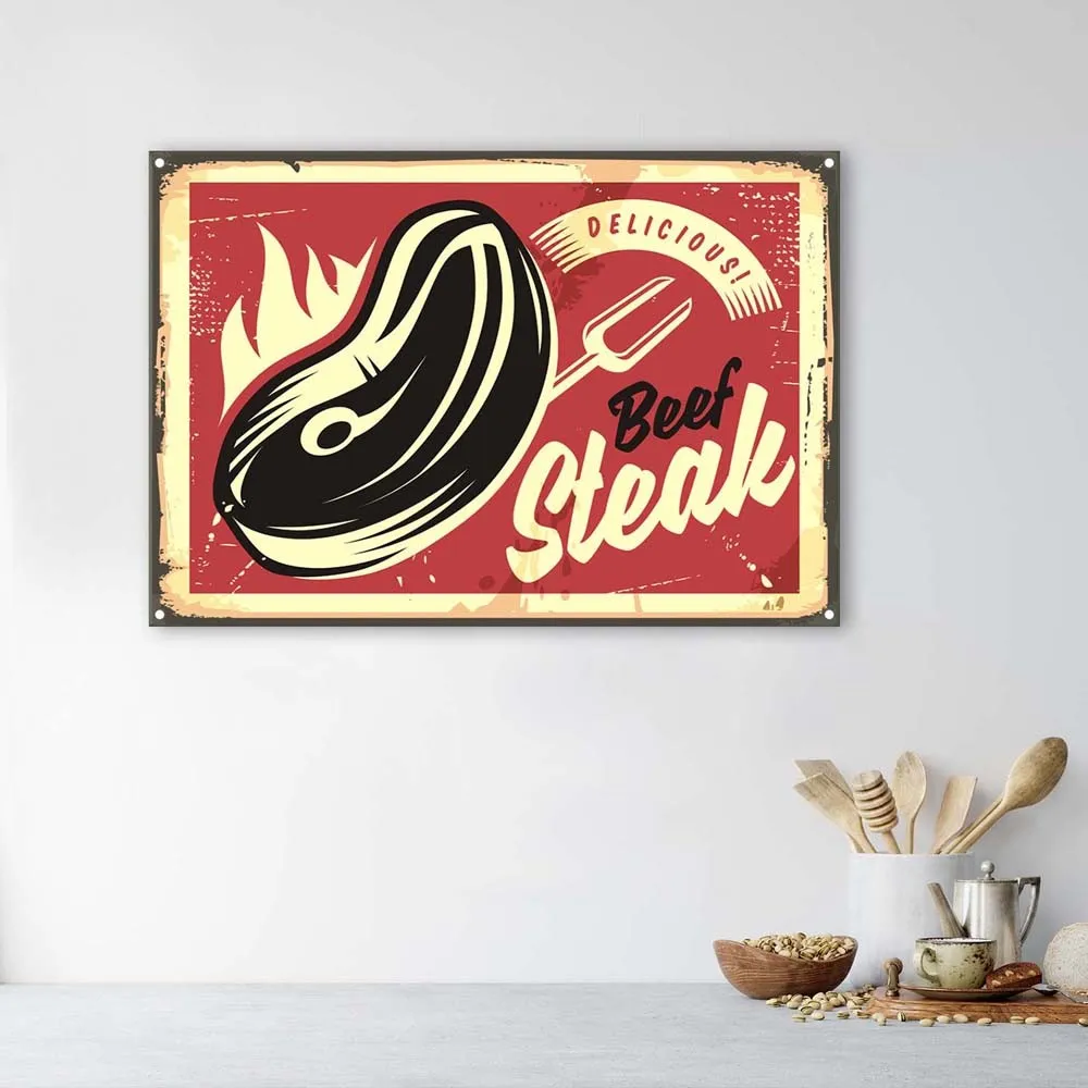 obraz-na-plotnie-szyld-retro-120x80