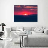 obraz-na-plotnie-czerwony-zachod-slonca-60x40-stan-nowy