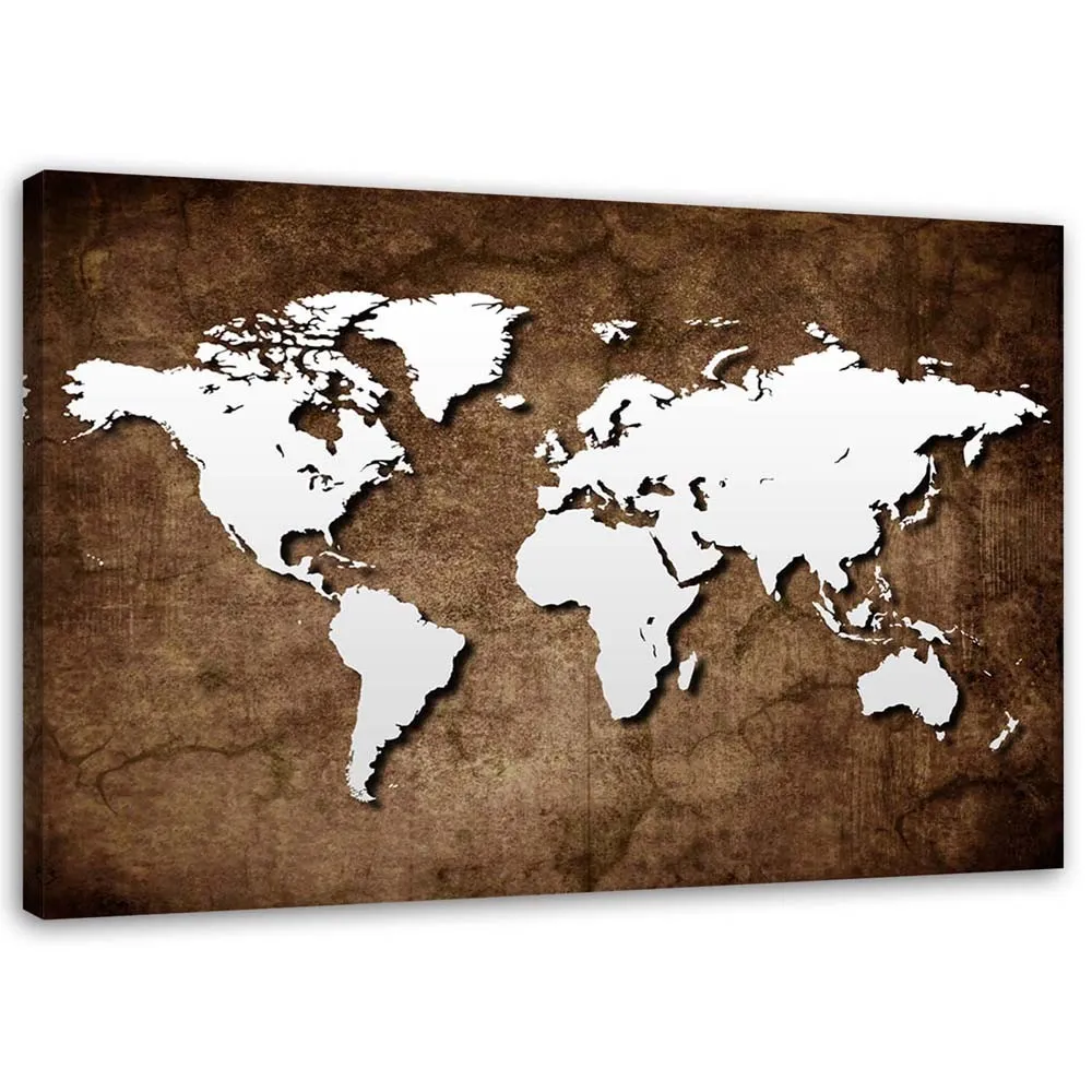 obraz-na-plotnie-stara-mapa-retro-biuro-90x60-stan-nowy
