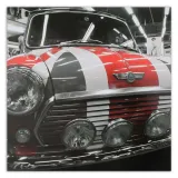 obraz-na-plotnie-mini-cooper-samochod-szary-30x30-sposob-wykonania-druk-cyfrowy