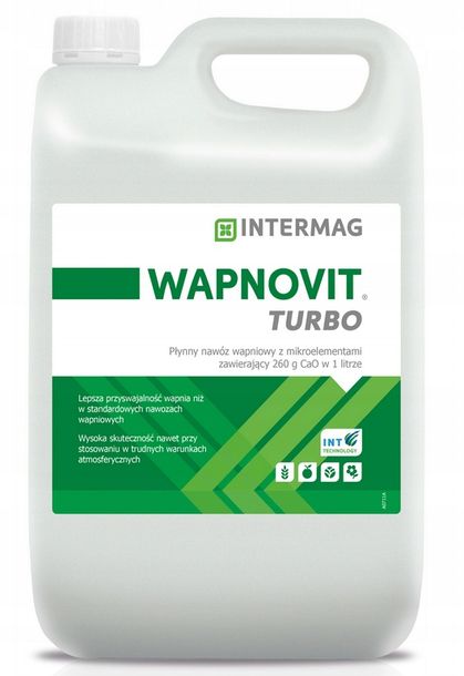 Wapnovit Turbo 5L Nawóz Dolistny Intermag