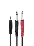 omnitronic-adaptercable-3-5-jack-2xjack-eco-3m-bk