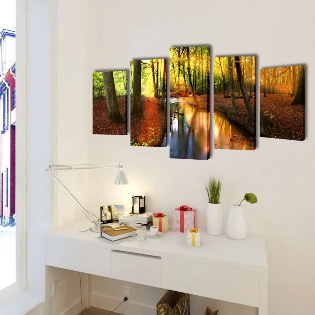zestaw-obrazow-canvas-200-x-100-cm-las