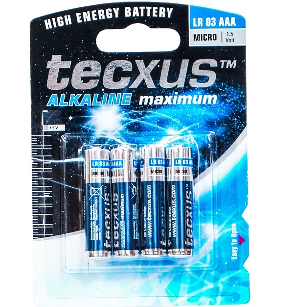 bateria-lr03-aaa-tecxus-maximum-4bl