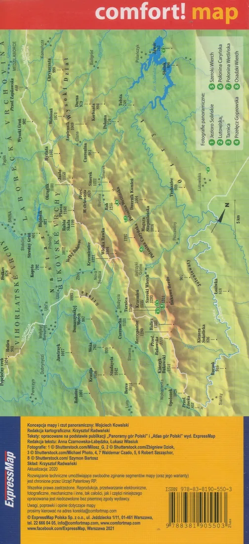 bieszczady-mapa-wodoodporna-panorama-expressmap