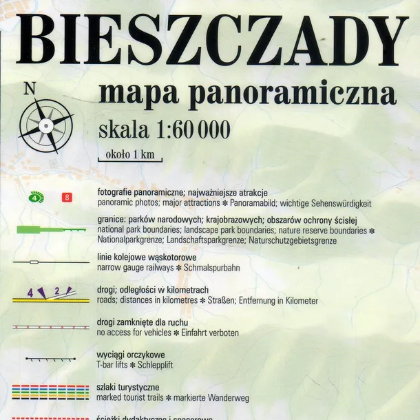 bieszczady-mapa-wodoodporna-panorama-expressmap-region-polska