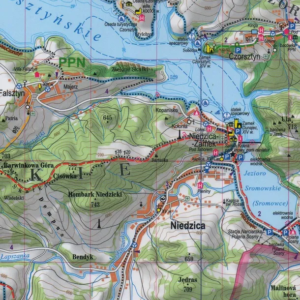 gorce-pieniny-mapa-laminowana-expressmap-2022-wydawnictwo-expressmap
