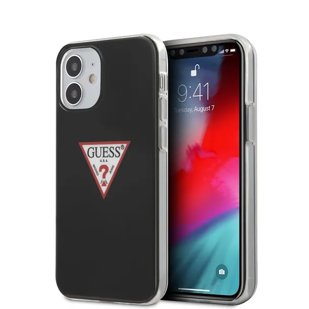 guess-triangle-logo-etui-iphone-12-mini-czarny