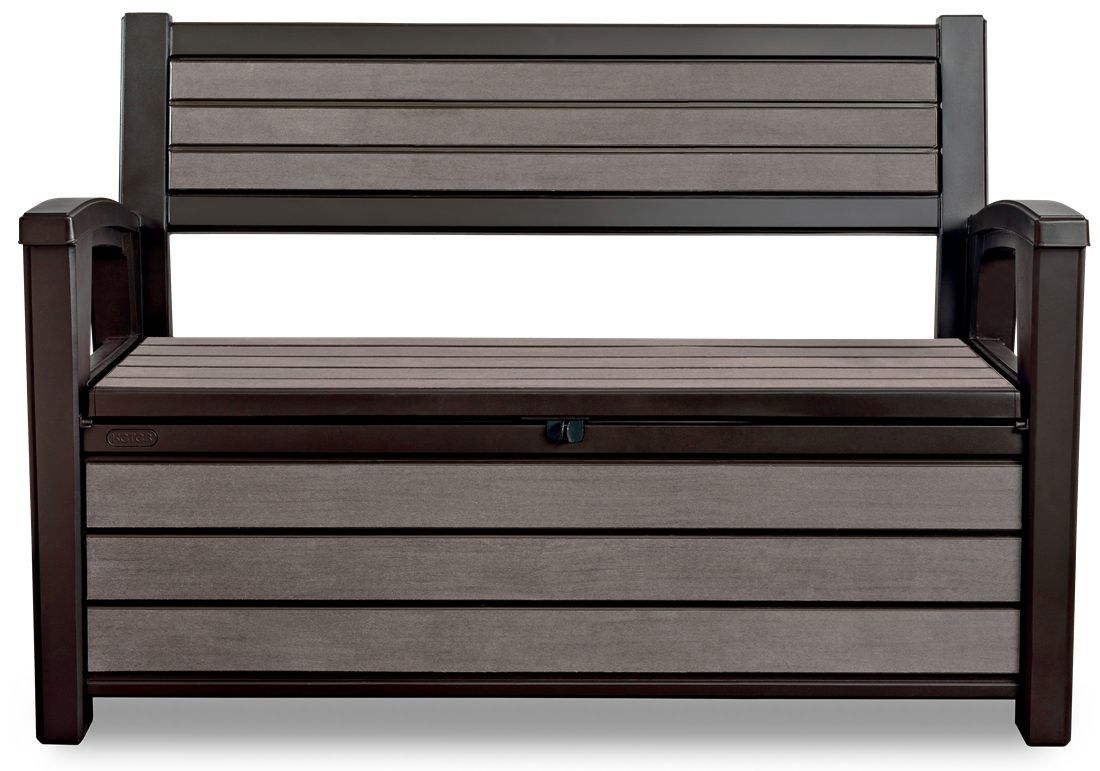SKRZYNIA/ŁAWKA KETER HUDSON STORAGE BENCH 227L BROWN ERLI.pl