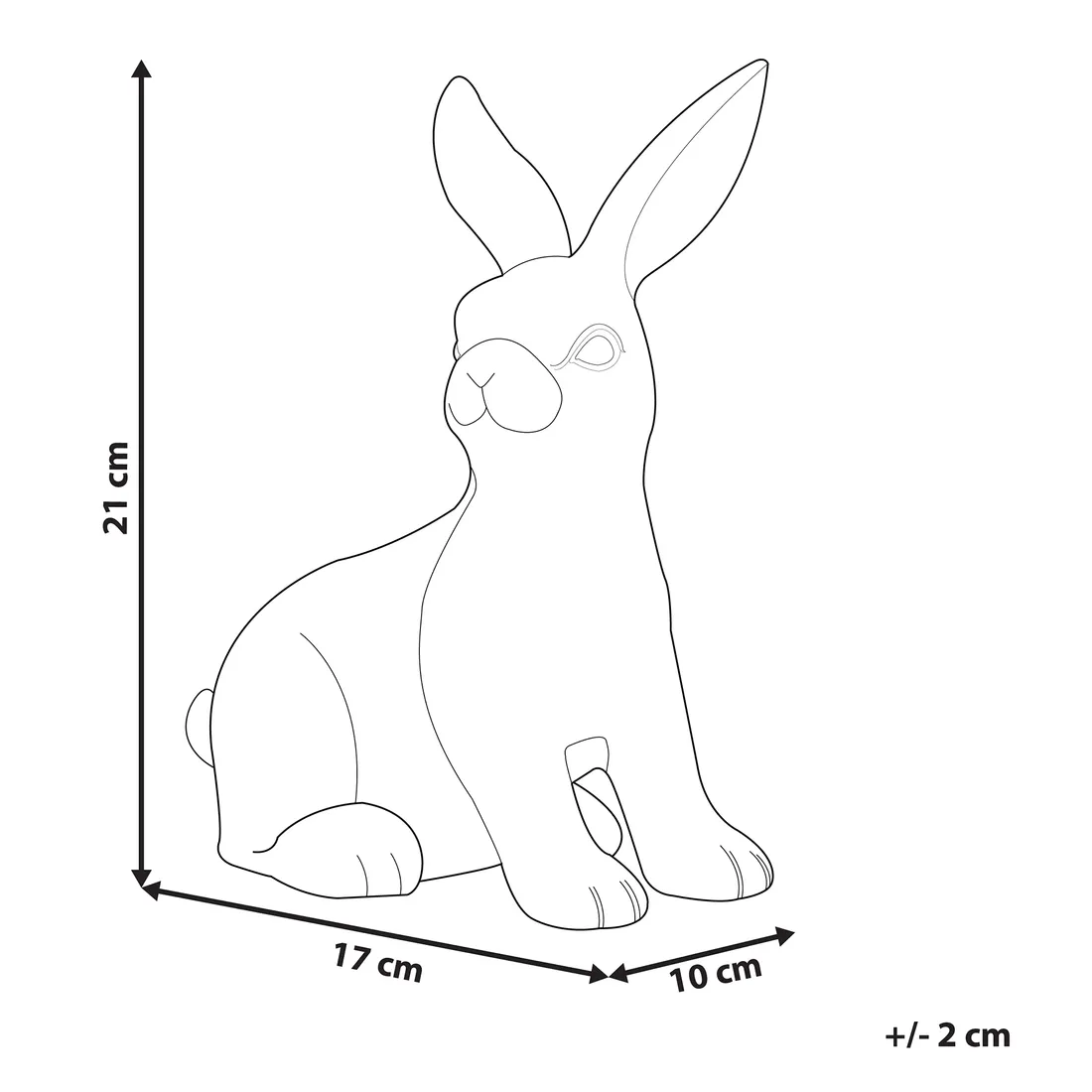 figurka-krolik-biala-moriuex-stan-nowy