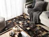 dywan-patchwork-skorzany-200-x-300-cm-brazowy-band-stan-nowy