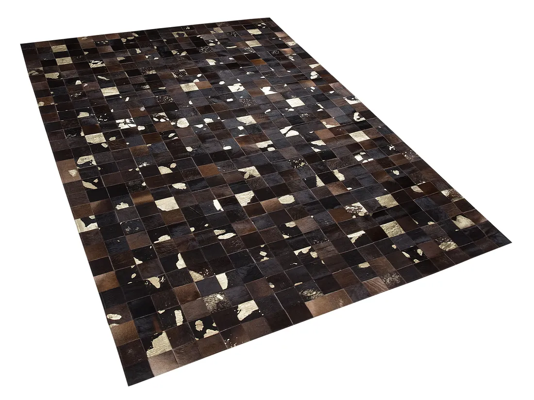 dywan-patchwork-skorzany-200-x-300-cm-brazowy-band-stan-nowy