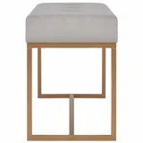 lawka-80-cm-szara-aksamitna-stan-nowy