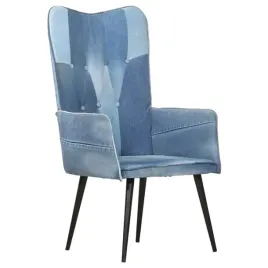 fotel-z-wysokim-oparciem-patchwork-denim