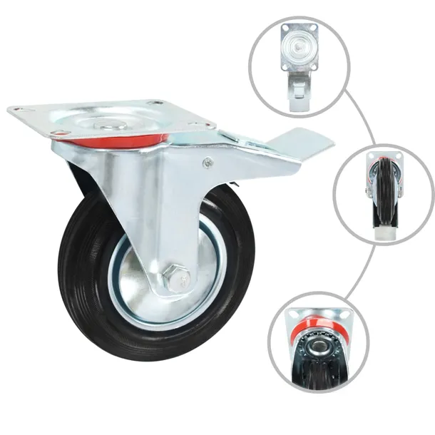 kolka-skretne-4-szt-160-mm-stan-nowy