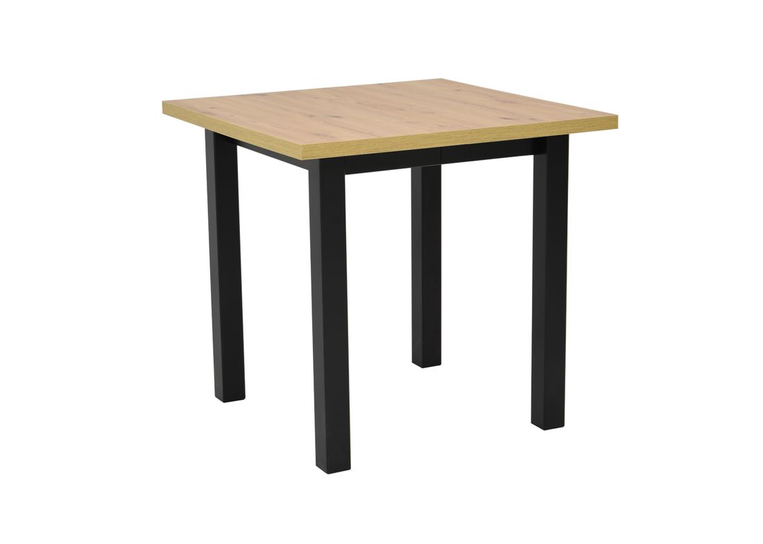 Drewniany stół rozkładany 80x80/160 - ERLI.pl