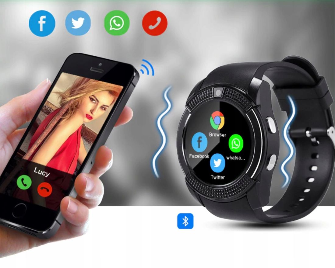 smart watch v8 specification