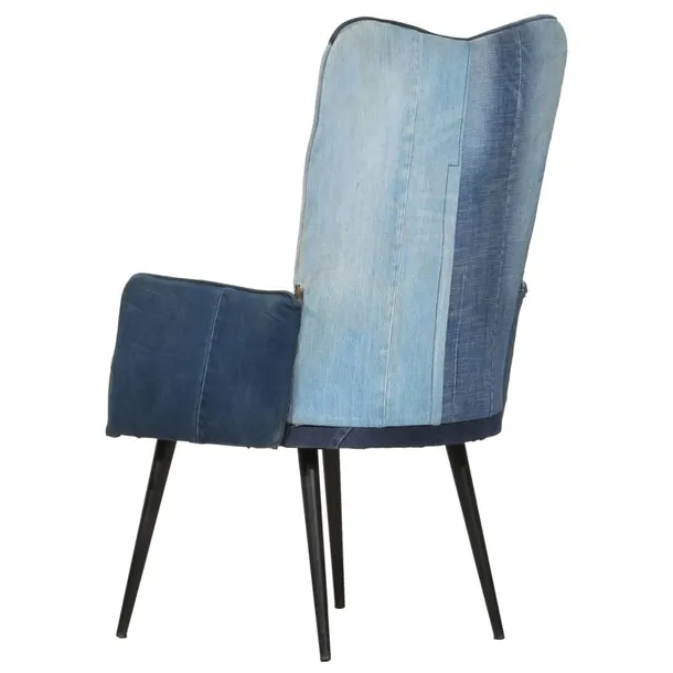 fotel-z-wysokim-oparciem-patchwork-denim