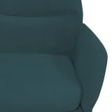 fotel-niebieski-obity-aksamitem