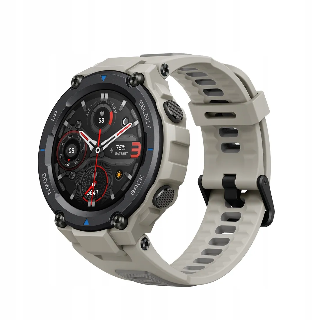 smartwatch-amazfit-t-rex-pro-desert-grey-bluetooth-stan-nowy