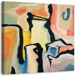obraz-na-plotnie-abstrakcja-postac-akwarela-60x60