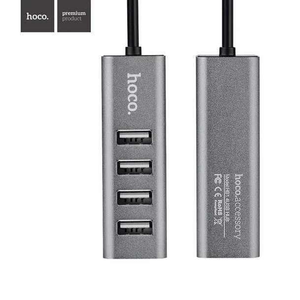 hoco-hub-hb1-konwerter-4xusb-stan-nowy