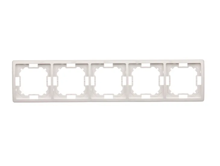 basic-ramka-na-5-modul-bmr5-11-bialy-simon