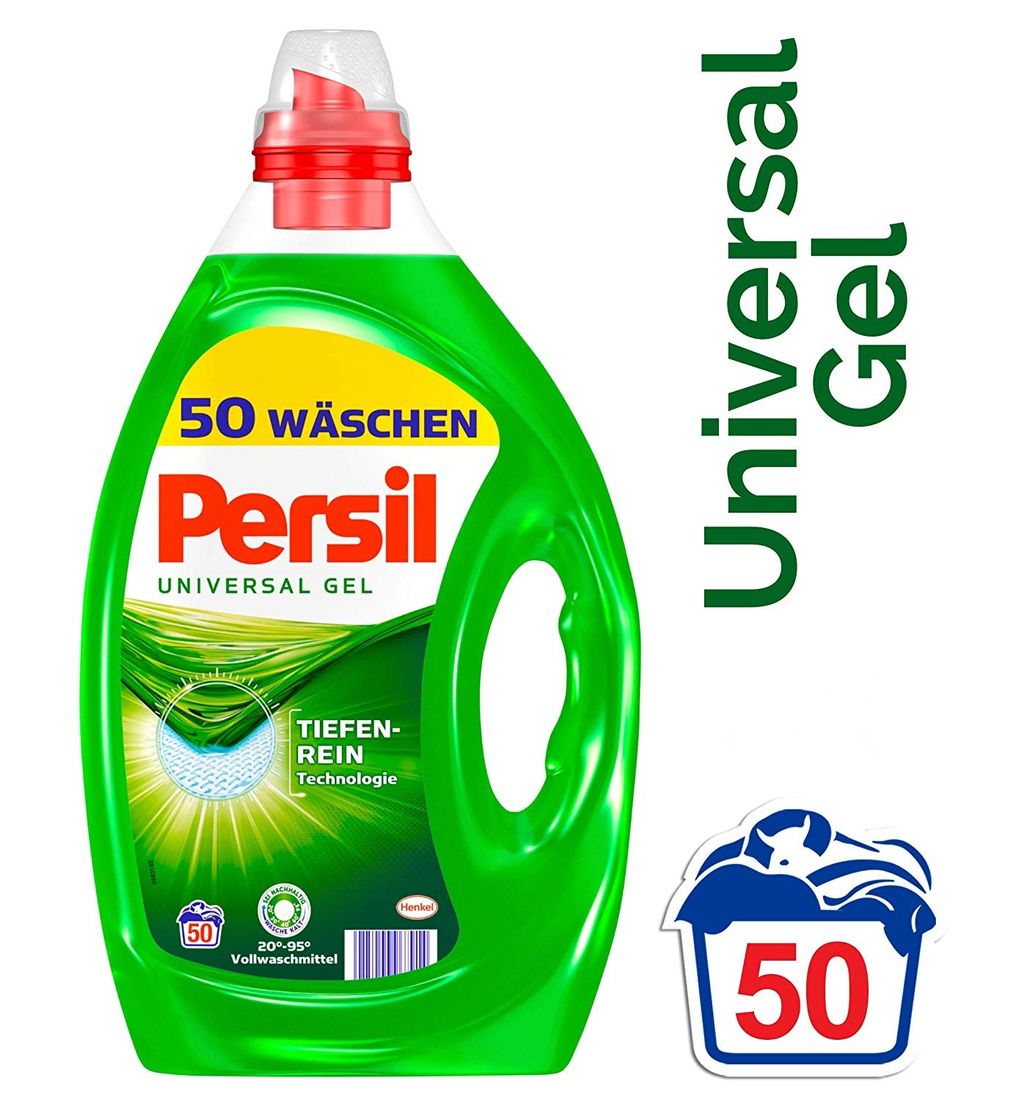 Persil Universal Gel Für Welche Wäsche (DE) Persil Universal Gel, płynny detergent, opakowanie 50 prań z
