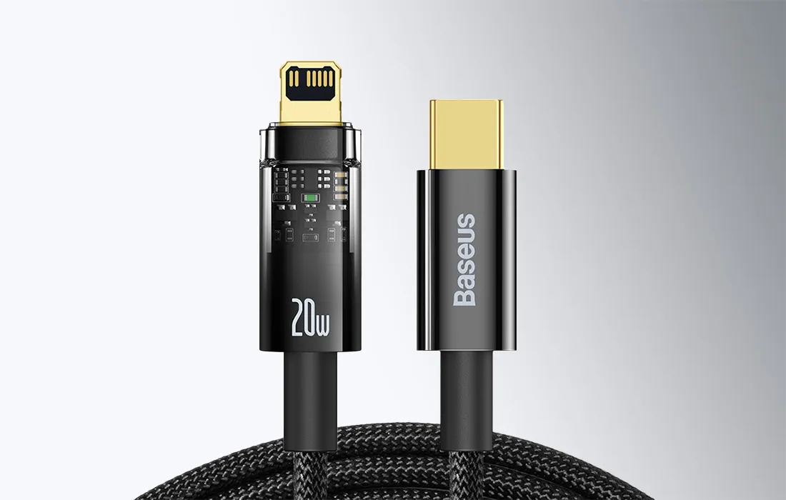 kabel-usb-c-do-lightning-baseus-explorer-20w-1m-czarny