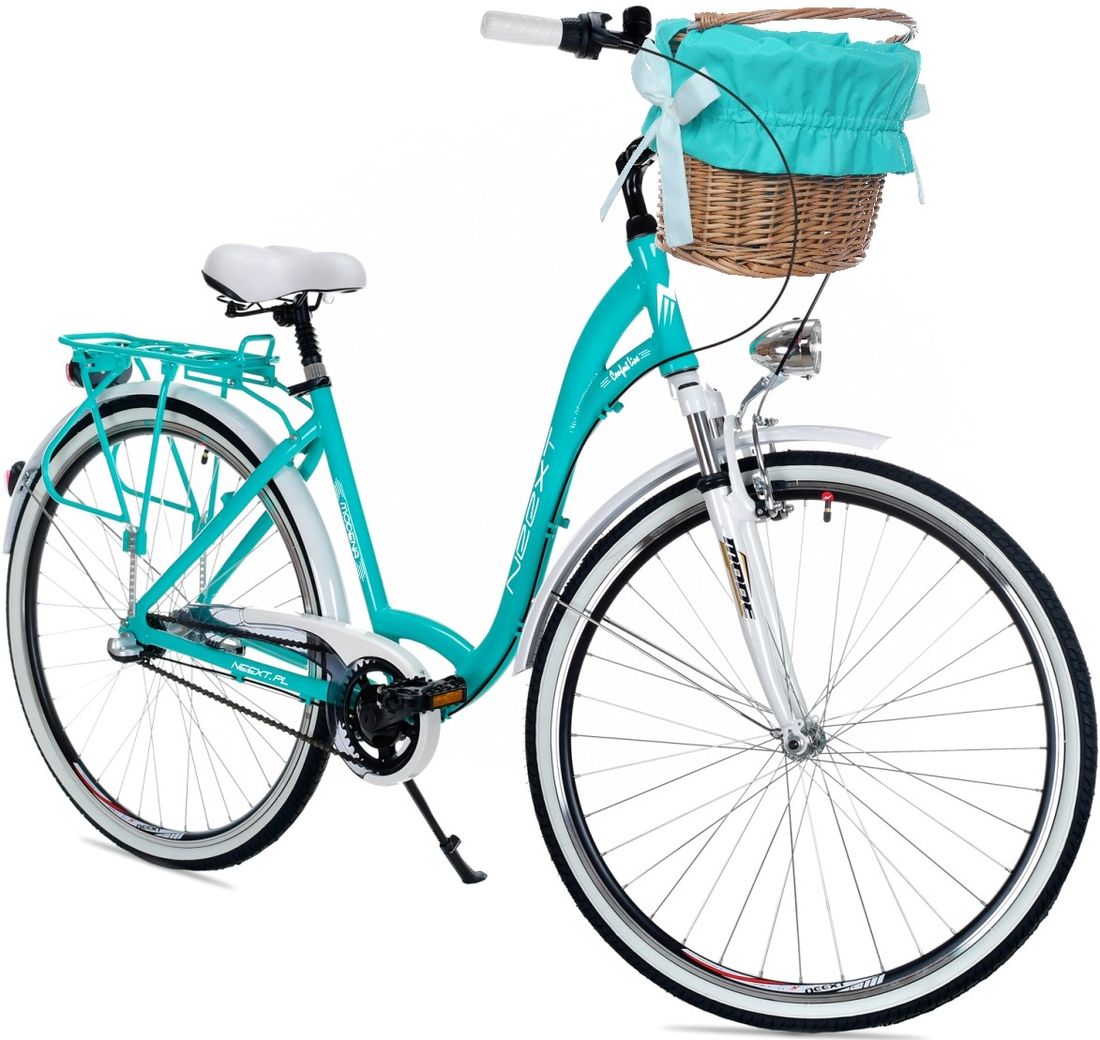 Damski Rower Miejski 28 MODENA 3 biegi SHIMANO Holenderka ERLI.pl