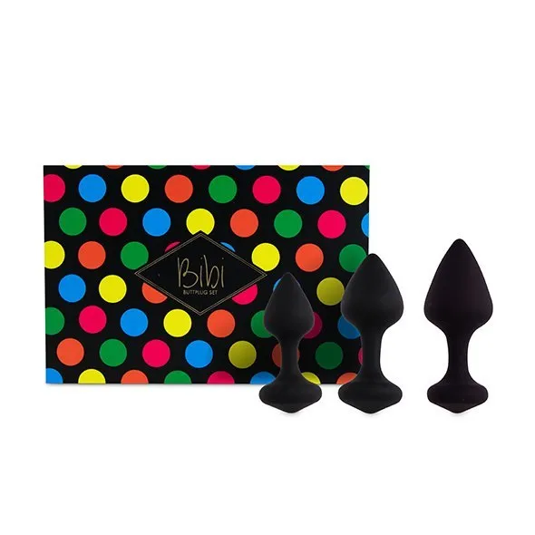 feelztoys-bibi-butt-plug-set-3-pcs-black