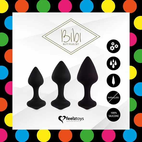 feelztoys-bibi-butt-plug-set-3-pcs-black