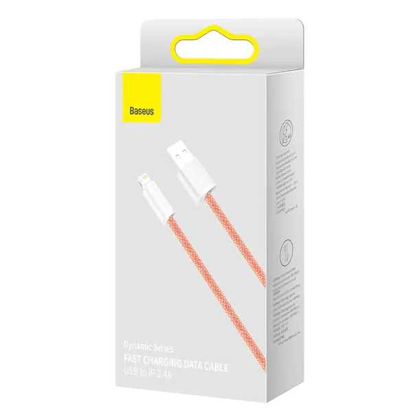 kabel-usb-do-lightning-baseus-dynamic-2-4a-2m-pomaranczowy-stan-nowy-waga-z-opakowaniem-0-3-kg