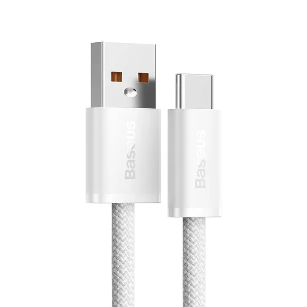 kabel-usb-do-usb-c-baseus-dynamic-series-100w-2m-bialy-waga-z-opakowaniem-0-3-kg-stan-nowy