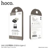 hoco-adapter-otg-usb-do-typ-c-ua6-czarny-stan-nowy-waga-z-opakowaniem-0-3-kg