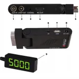 dekoder-tuner-tv-dvb-t2-mini-hevc-h-265-kabel-hdmi-stan-nowy-zlacza-cyfrowe-wyjscie-koaksjalne-hdmi-mini-usb-scart-euro-usb-zlacze-antenowe-zlacze-komponentowe