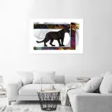 plakat-czujna-pantera-100x70-stan-nowy