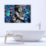 obraz-deco-panel-budda-na-mozaikowym-tle-100x70-stan-nowy
