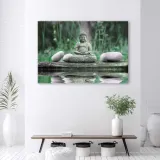 obraz-deco-panel-budda-nad-woda-100x70-stan-nowy