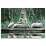 obraz-deco-panel-budda-nad-woda-100x70-stan-nowy